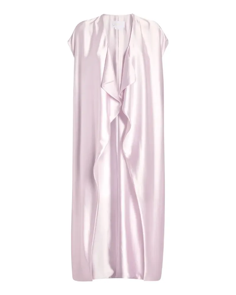 Genny ruffled coat - Rosa Rosa