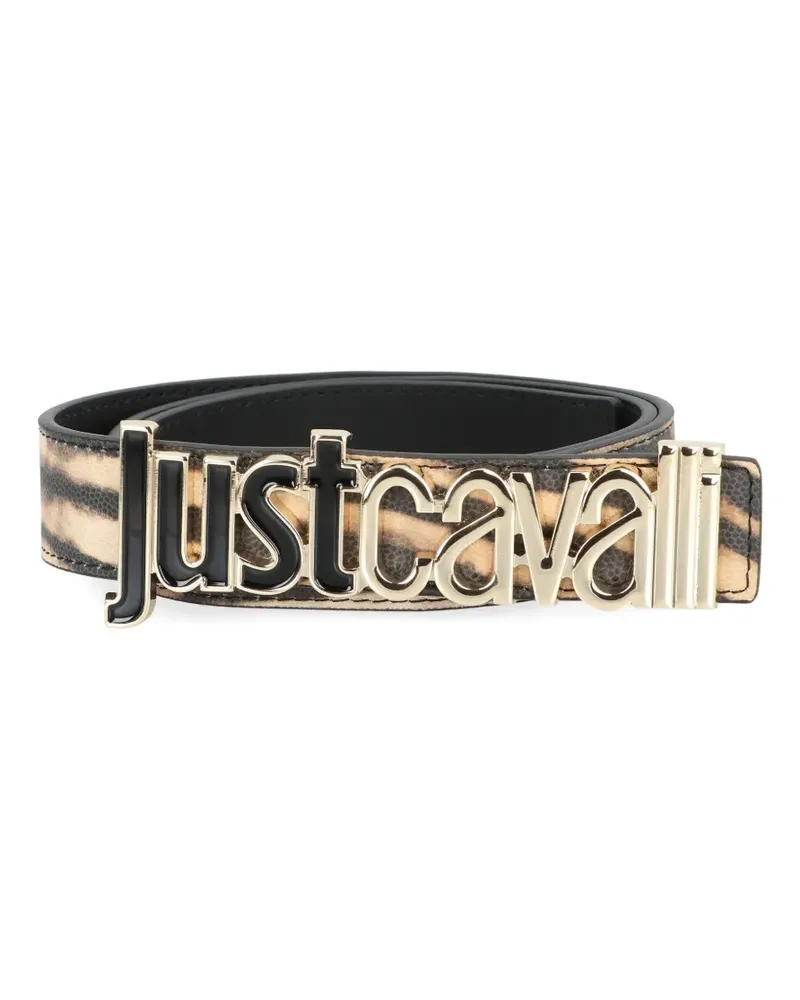 Just Cavalli Gürtel mit Animal-Print - Braun Braun