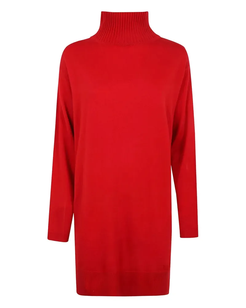 ROSSOPURO Minikleid mit Neckholder - Rot Rot