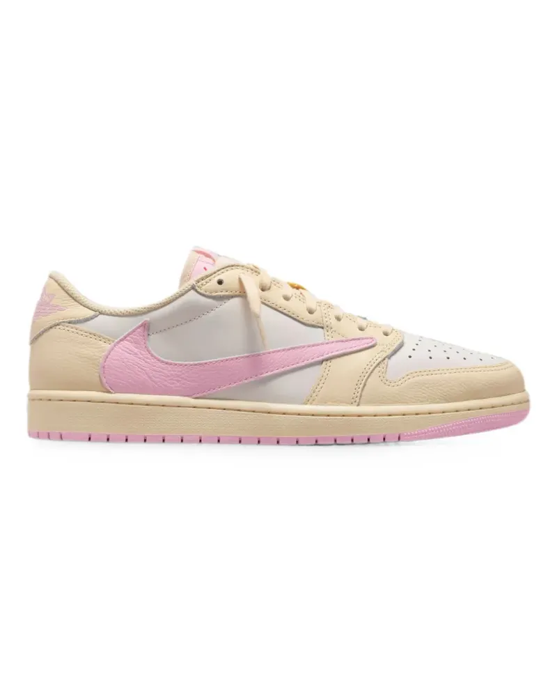 Nike x Travis Scott Air Jordan 1 Low Sneakers - Nude Nude