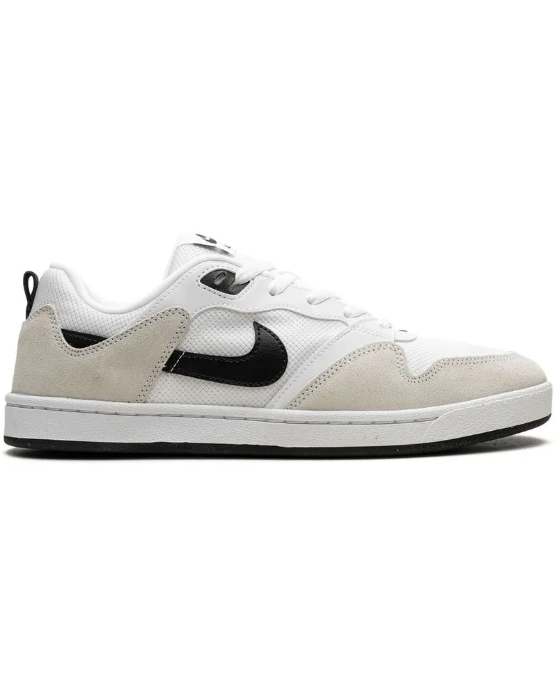 Nike SB Alleyoop White Black Sneakers - Weiß Weiß