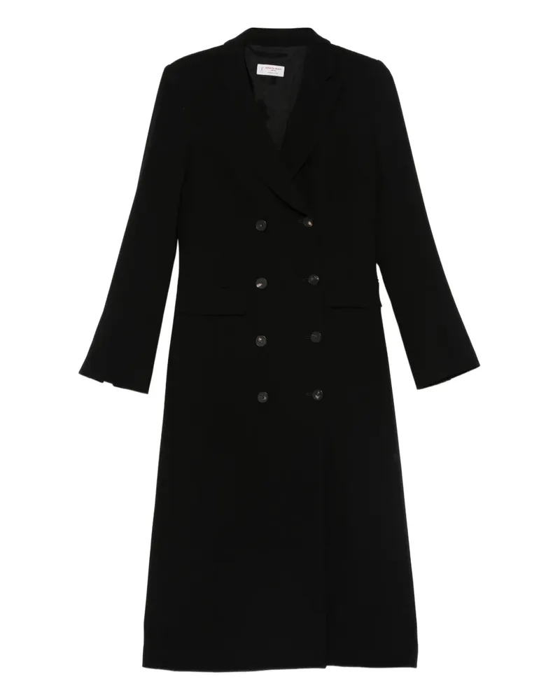 Alberto Biani double-breasted midi dress - Schwarz Schwarz