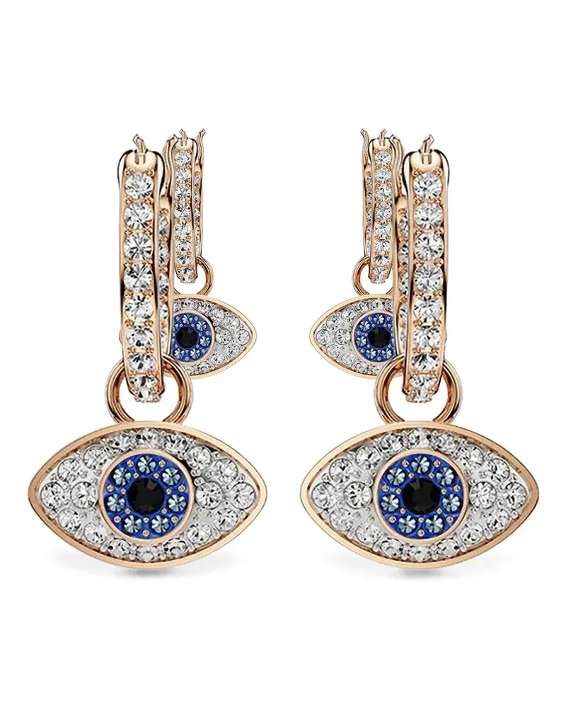 Swarovski Symbolica crystal-embellished earrings - Rosa Rosa