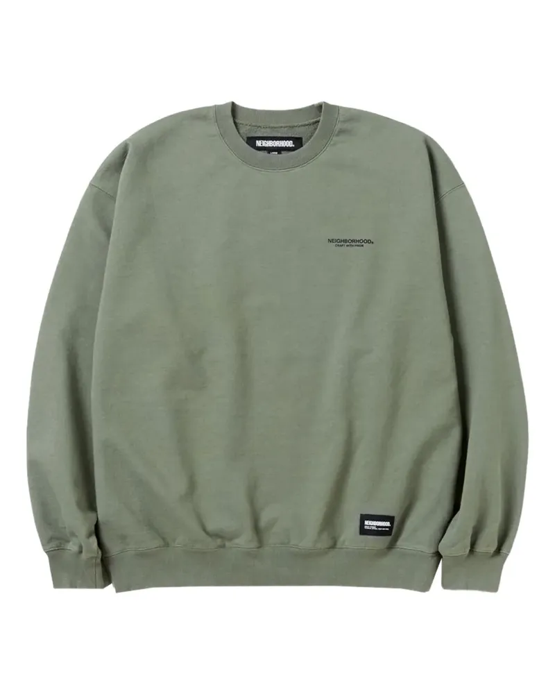Neighborhood Sweatshirt mit Rundhalsausschnitt - Grün Grün