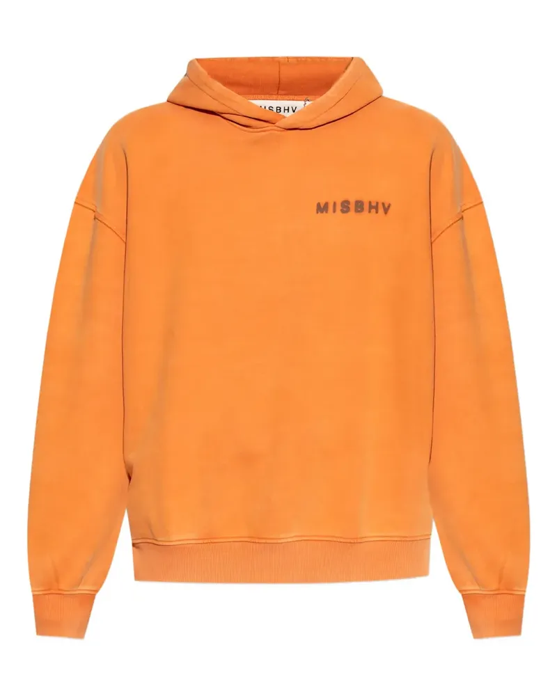 MISBHV Hoodie mit Logo-Print - Orange Orange