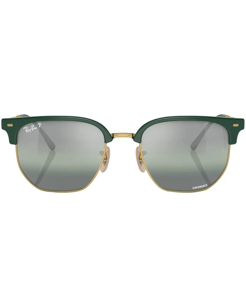 Ray Ban Eckige Clubmaster Sonnenbrille - Grün Grün