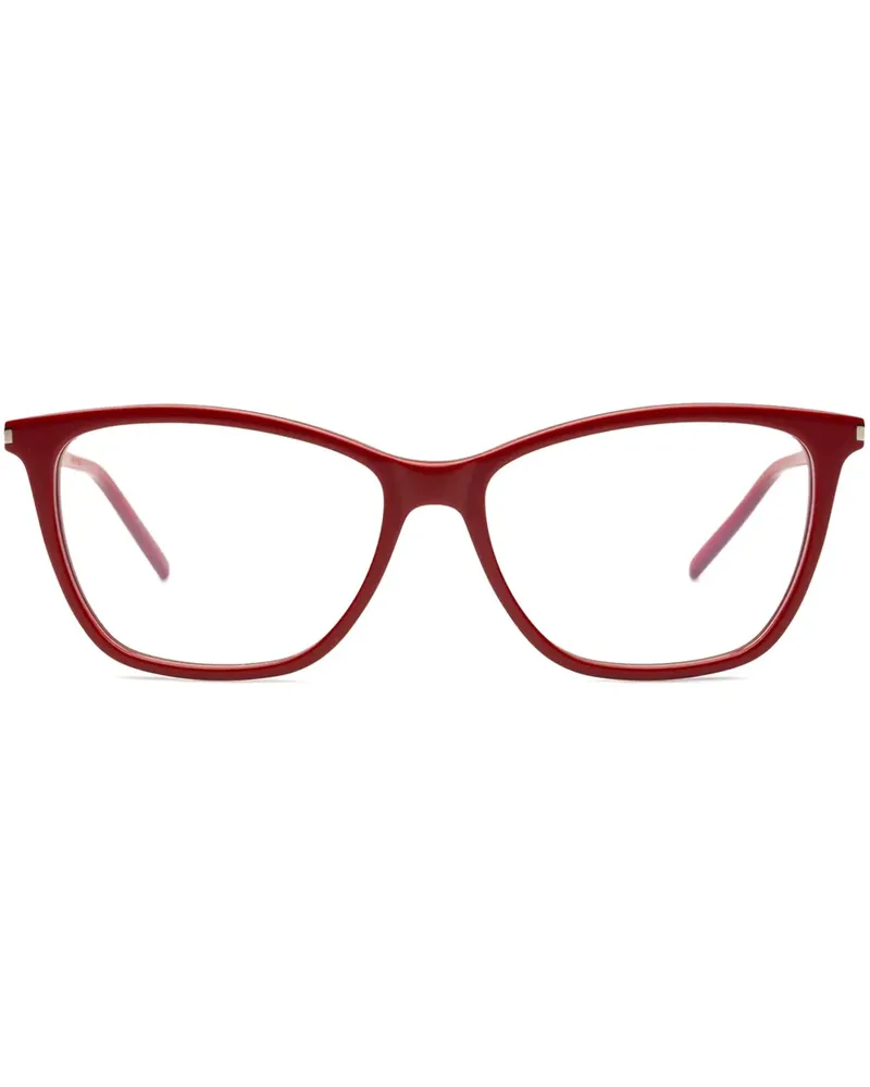 Saint Laurent Brille im Cat-Eye-Design - Rot Rot
