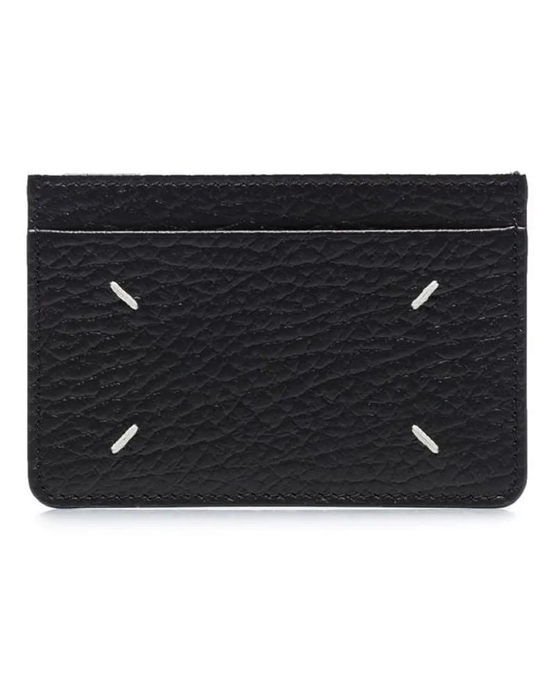 Maison Margiela Kartenetui mit Logo - Schwarz Schwarz