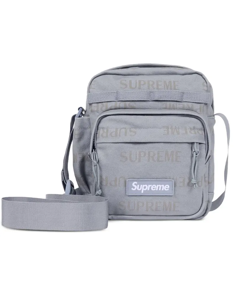 Supreme Being Schultertasche mit Logo-Print - Grau Grau