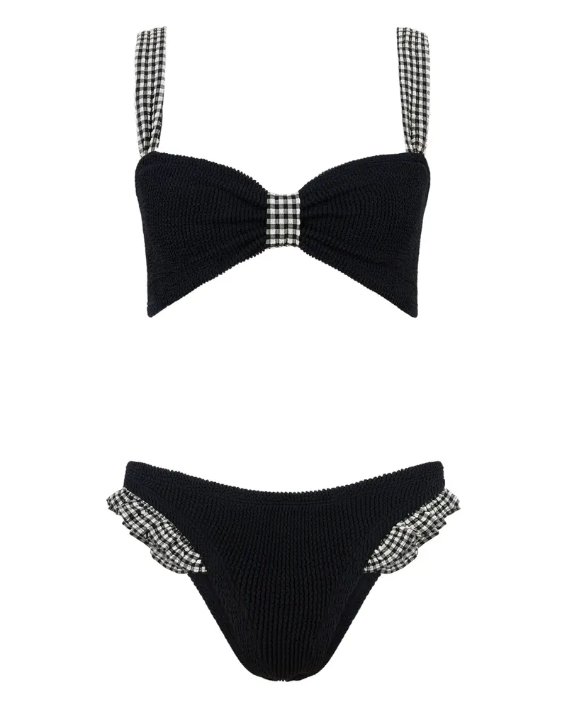 Hunza G Loretta Bikini - Schwarz Schwarz