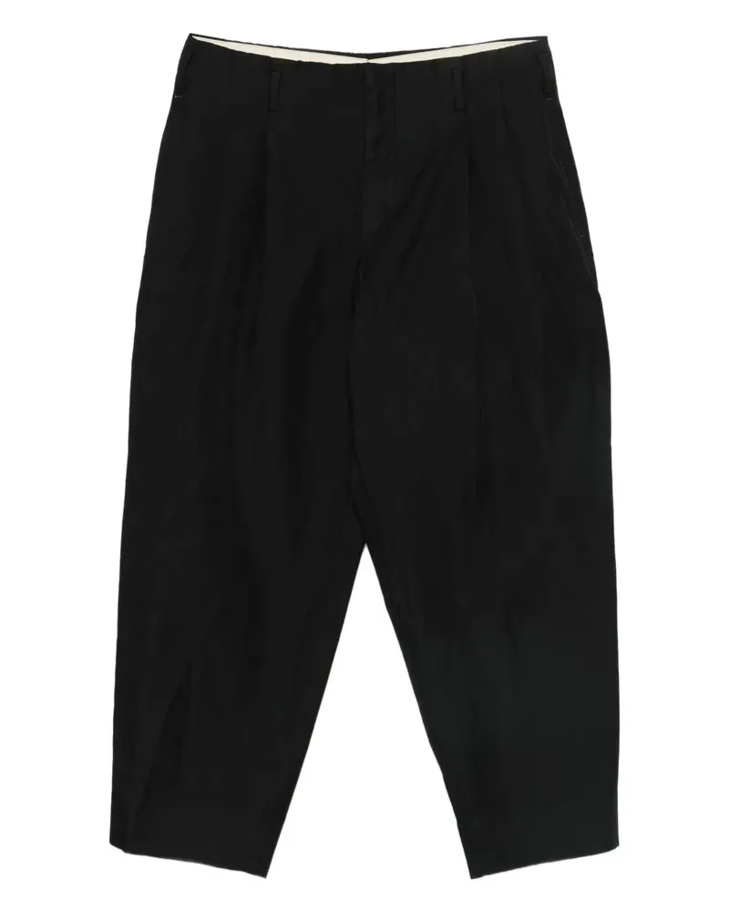 Comme des Garçons Hose mit weitem Bein - Schwarz Schwarz