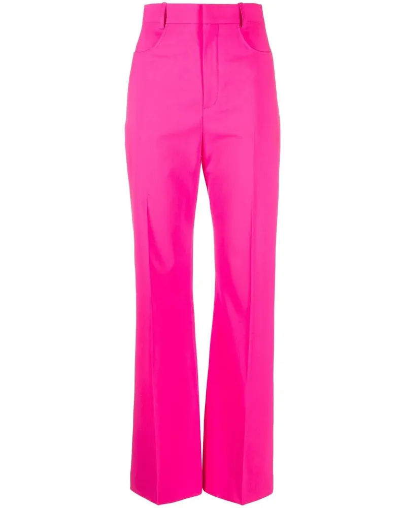 Jacquemus Hose mit hohem Bund - Rosa Rosa
