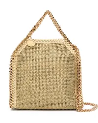 Stella McCartney Verzierte mini Falabella Schultertasche Gold