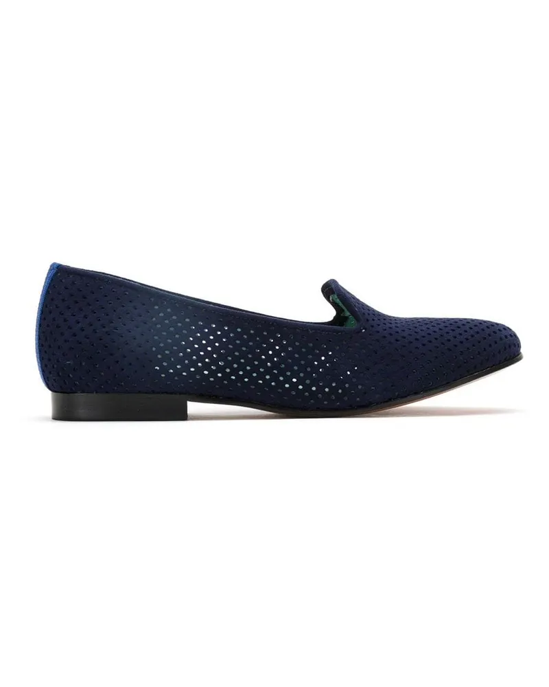 Blue Bird Loafer aus Wildleder - Blau Blau