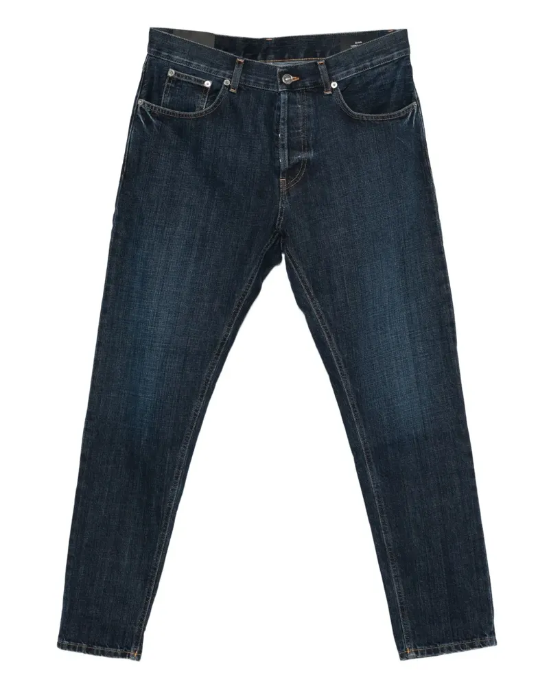 Dondup Schmale Jeans - Blau Blau