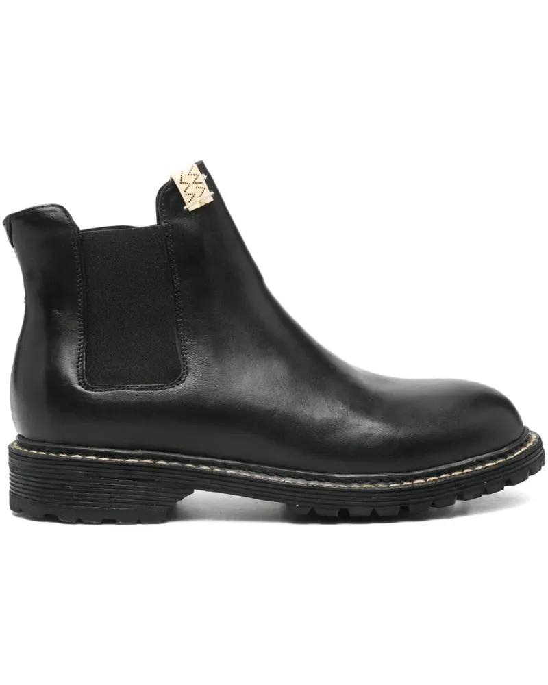 Visvim Gornergrat Mid-Folk Chelsea-Boots - Schwarz Schwarz
