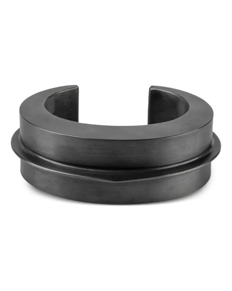 Parts Of Four Crescent Folded Armband aus Sterlingsilber - Schwarz Schwarz