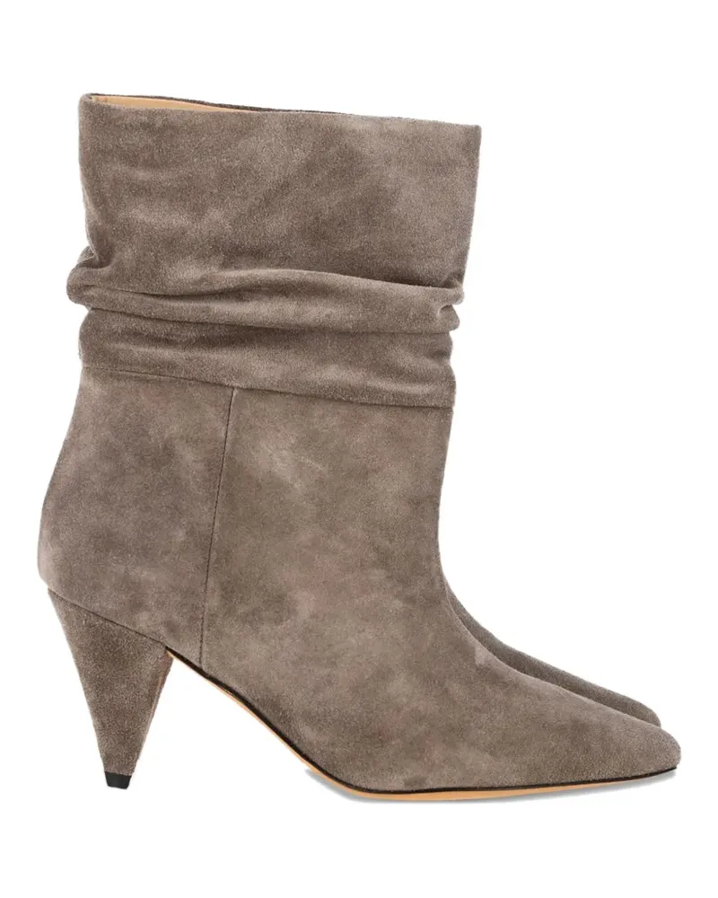 IRO Theke pointed-toe ankle boots - Grau Grau