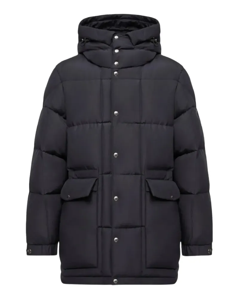 Moncler Sylmara hooded long down jacket - Schwarz Schwarz