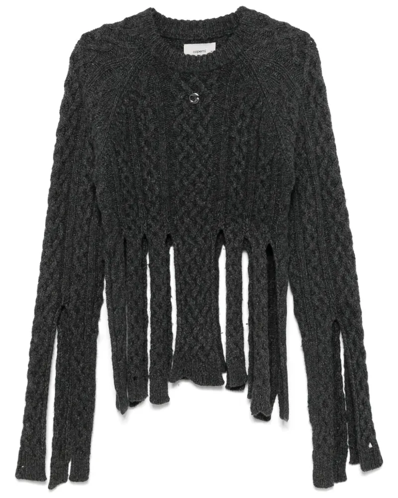 COPERNI Pullover im Distressed-Look - Grau Grau