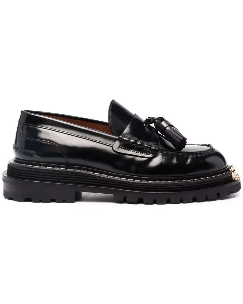 Sandro Iron Loafer mit breiter Sohle - Schwarz Schwarz