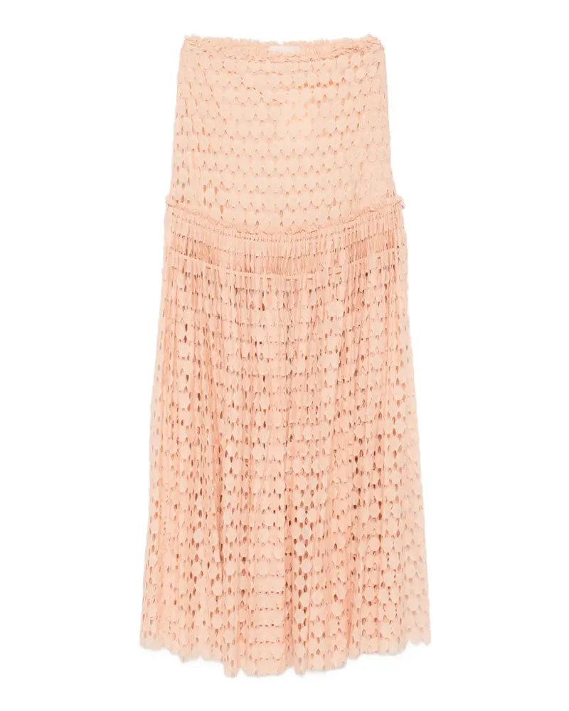 Ulla Johnson Aris lace maxi skirt - Rosa Rosa