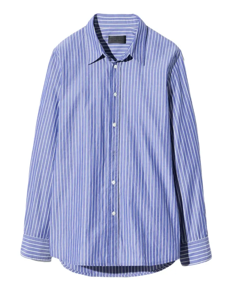 Nili Lotan Raphael striped shirt - Blau Blau