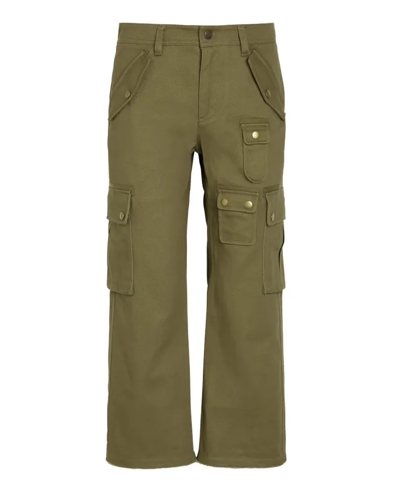Isabel Marant multi-pocket cargo pants - Grün Grün