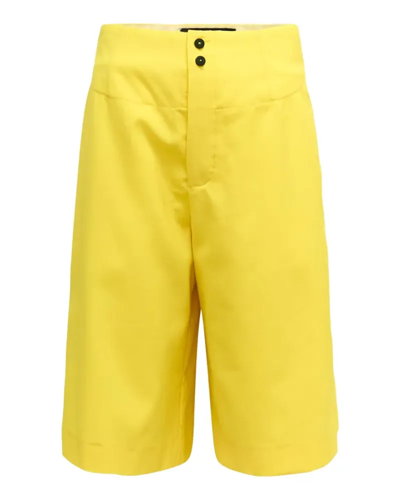 Jacquemus Geknöpfte The Moisson Shorts - Gelb Gelb