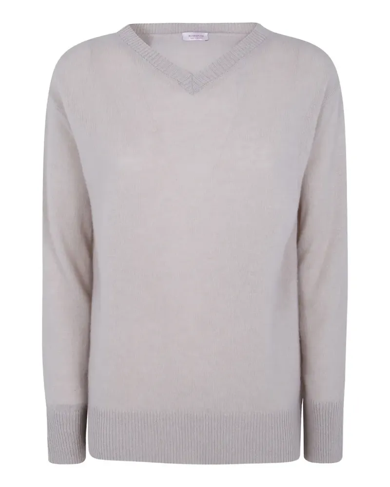 ROSSOPURO V-neck cashmere sweater - Nude Nude