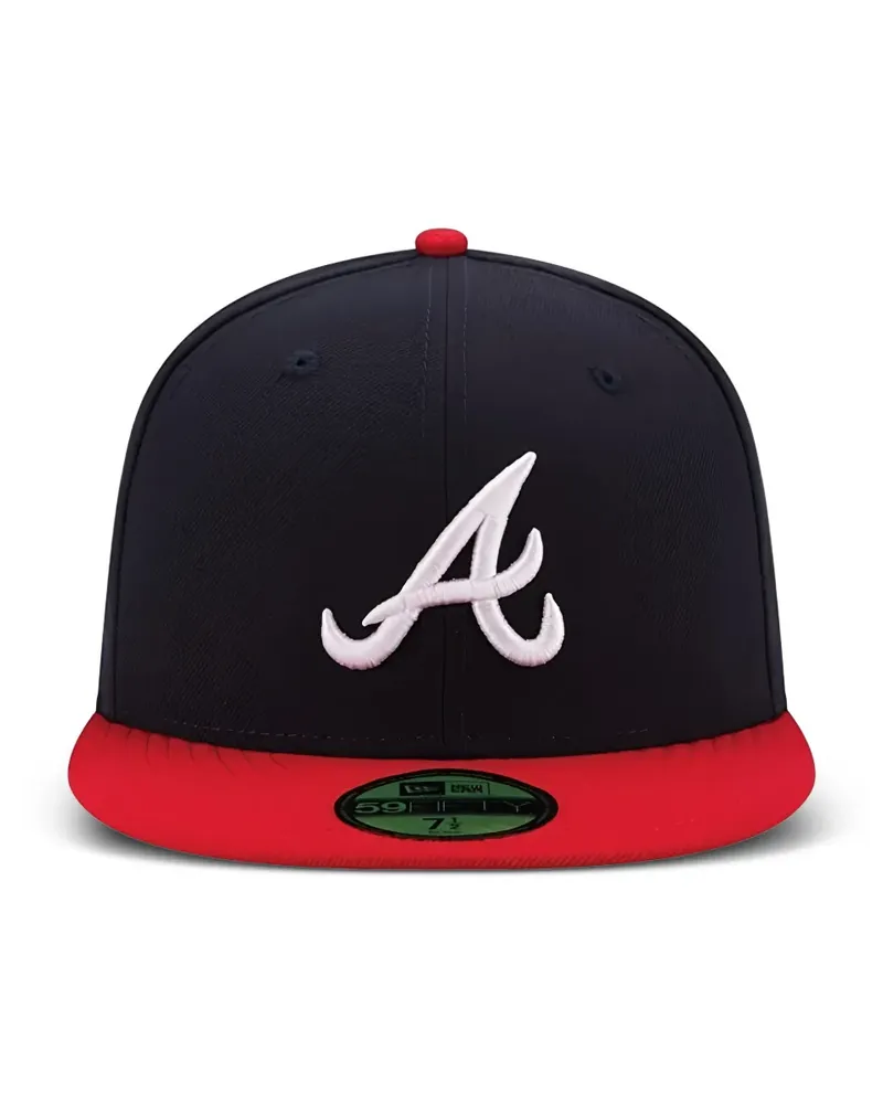 New Era MLB Player Replica Atlanta Braves baseball cap - Blau Blau