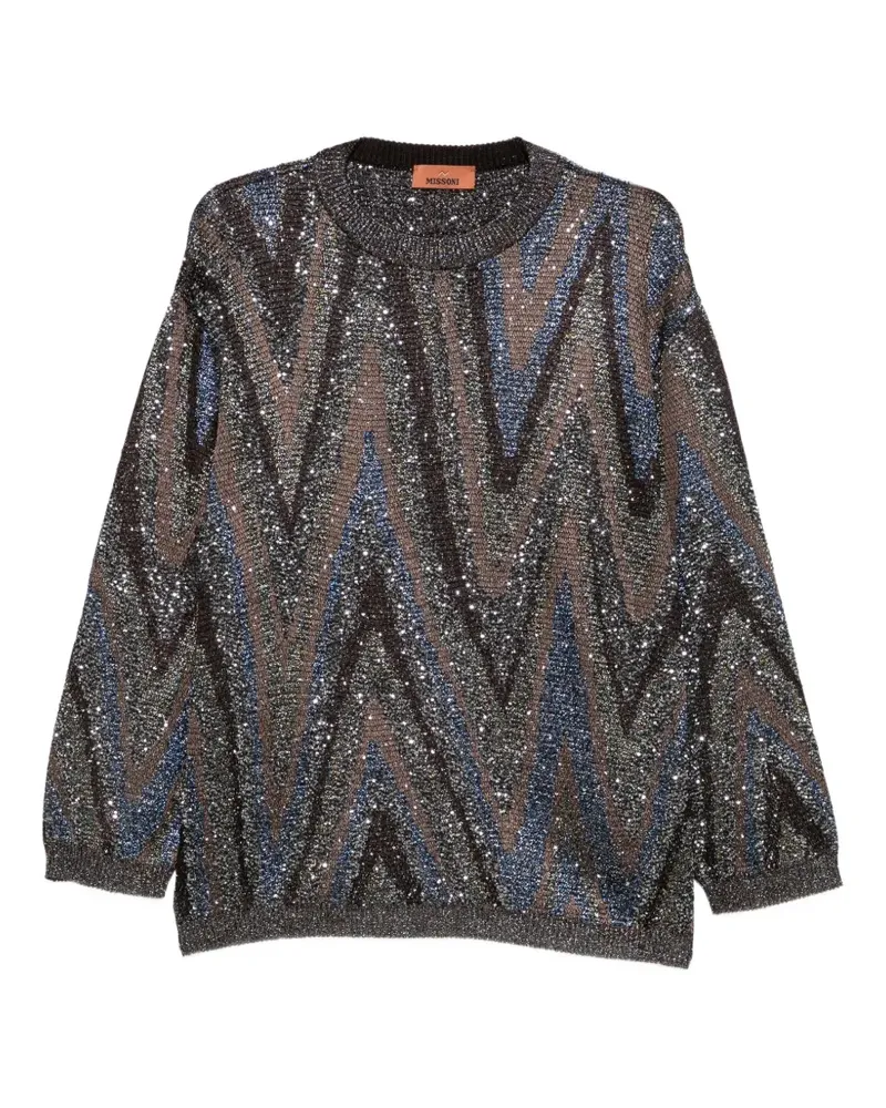 Missoni Pullover mit Pailletten - Schwarz Schwarz
