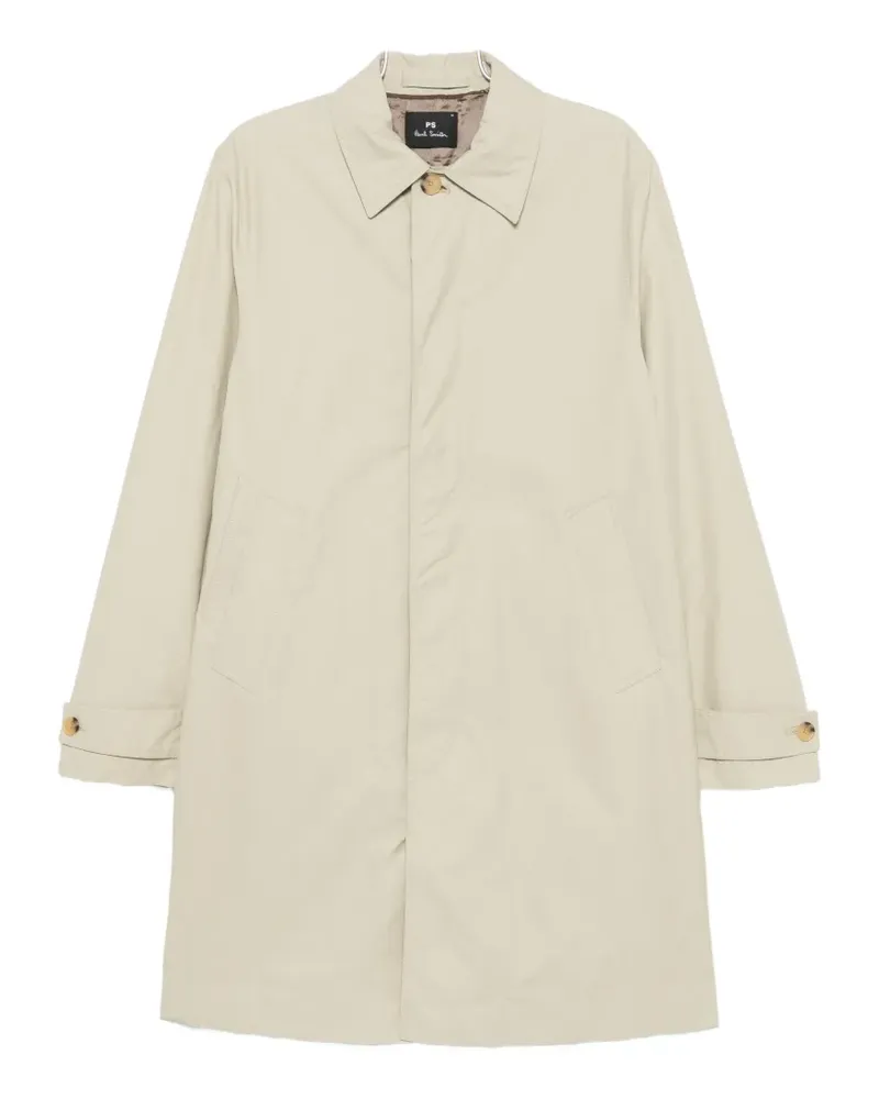 Paul Smith single-breasted buttoned coat - Nude Nude