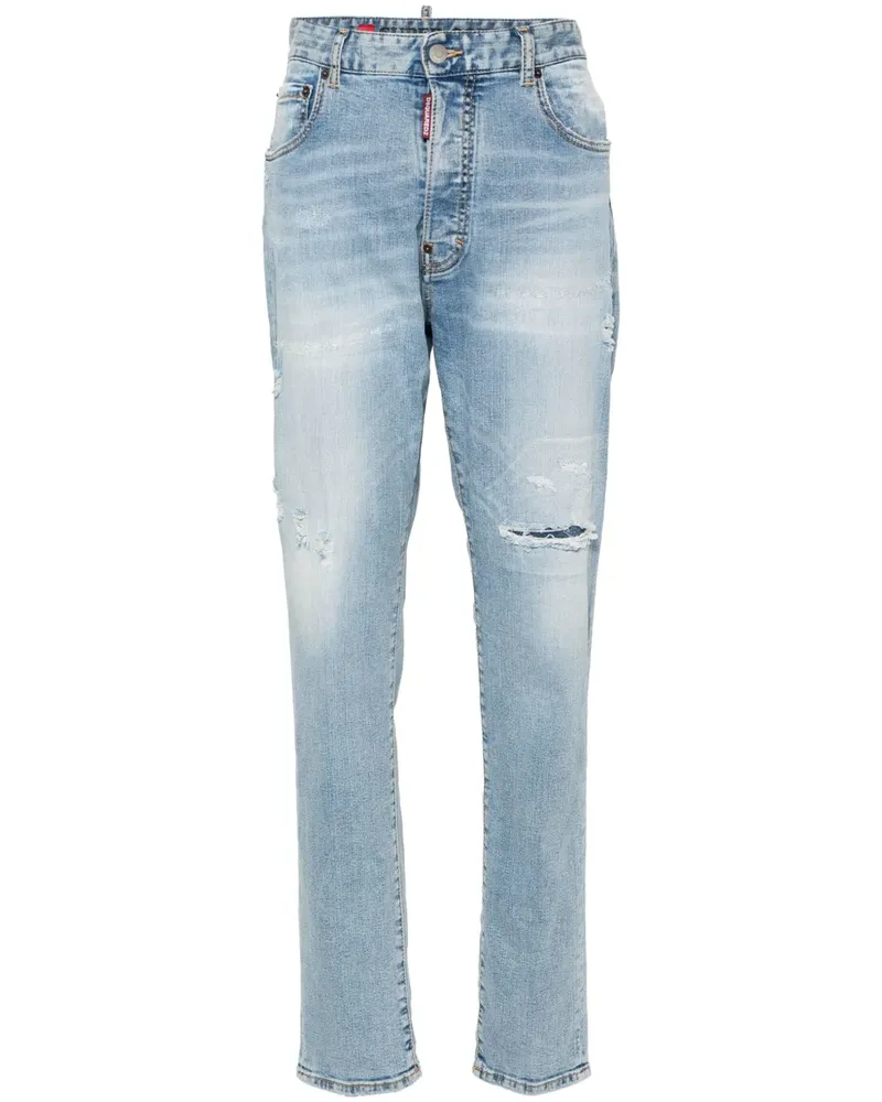 Dsquared2 642 Tapered-Jeans - Blau Blau
