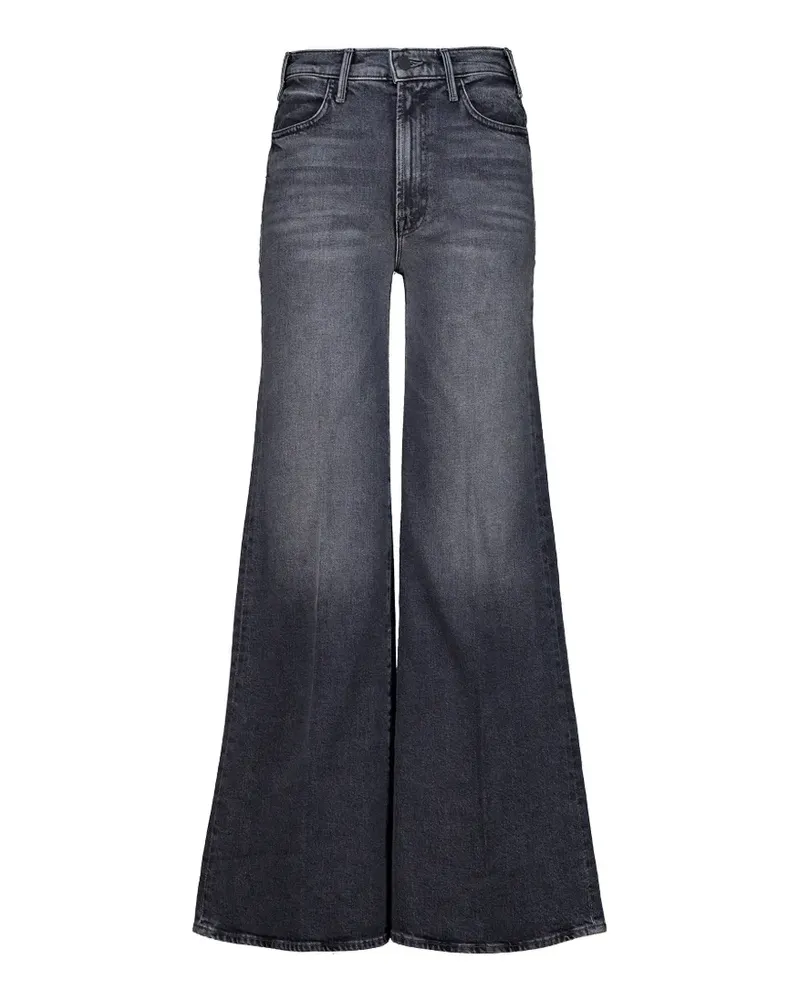 Mother The Hustler Roller Sneak Jeans - Grau Grau