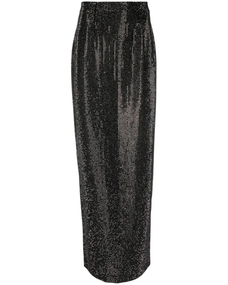 Roland Mouret Bleistiftrock mit Strass - Schwarz Schwarz