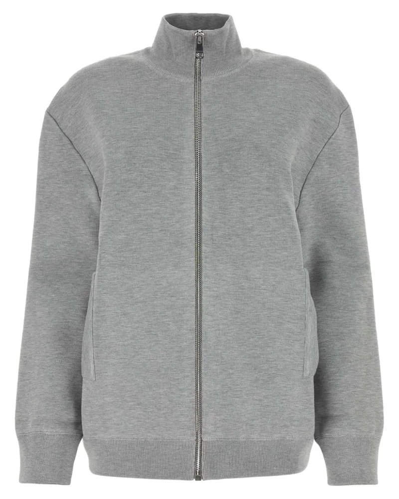 Gucci Cardigan mit Logo - Grau Grau