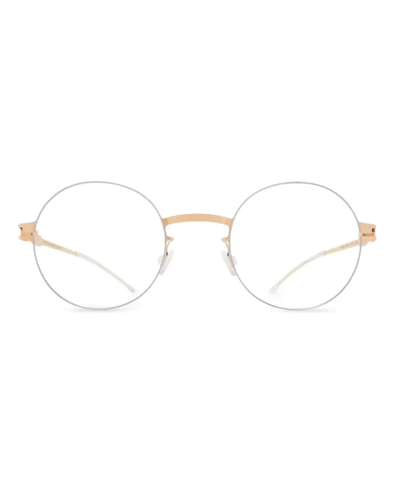 Mykita Lova Brille mit rundem Gestell - Silber Silber