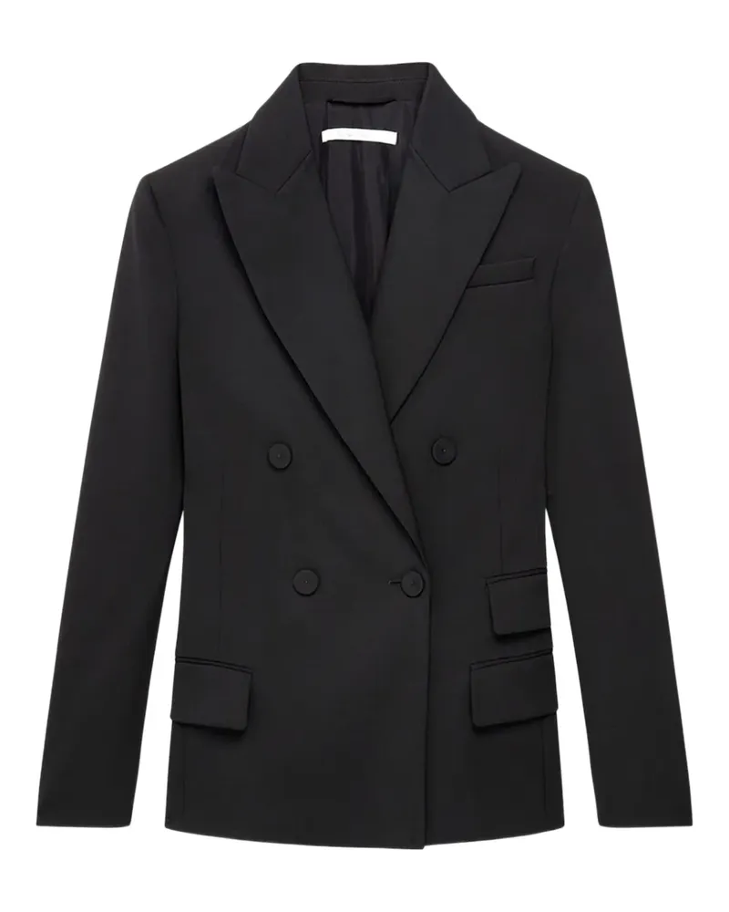 Another Tomorrow Doppelreihiger Blazer - Schwarz Schwarz