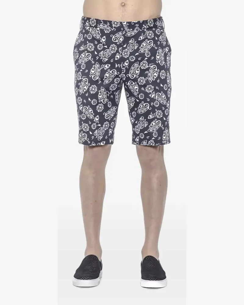 PT TORINO paisley-print bermuda shorts - Blau Blau