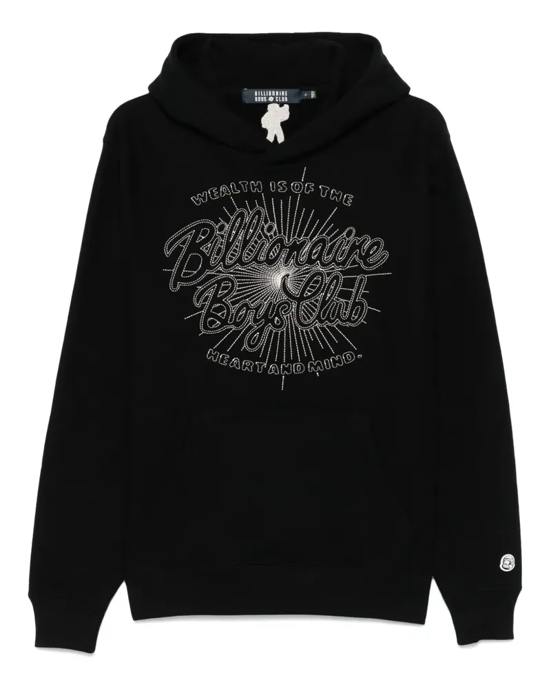 Billionaire Boys Club Hoodie mit Script-Logo - Schwarz Schwarz