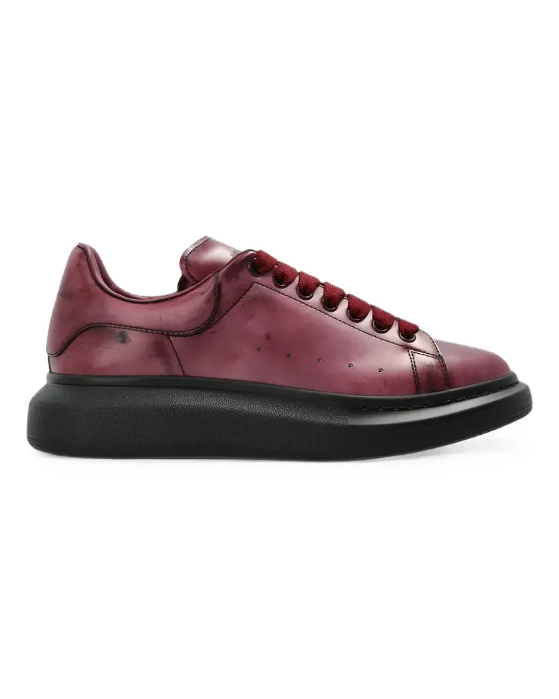 Alexander McQueen Oversized leather sneakers - Violett Violett