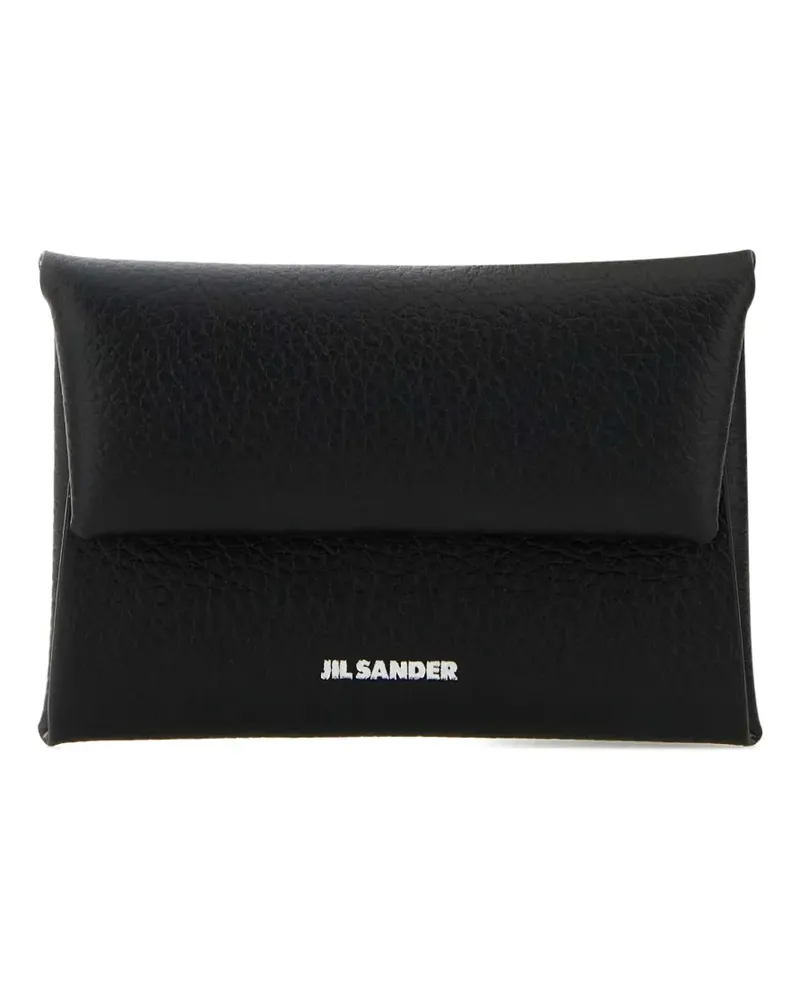 Jil Sander Portemonnaie mit Klappe - Schwarz Schwarz