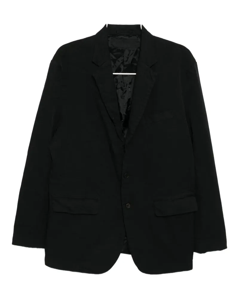 Comme des Garçons single-breasted blazer - Schwarz Schwarz