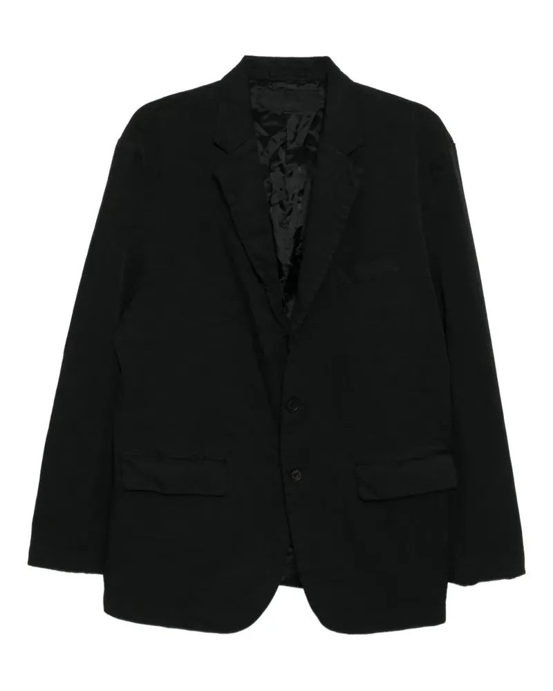 Comme des Garçons Einreihiges Sakko - Schwarz Schwarz