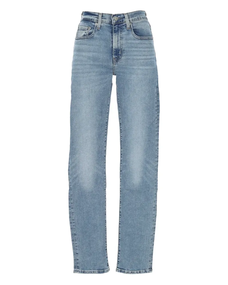 Levi's 724 Jeans mit hohem Bund - Blau Blau