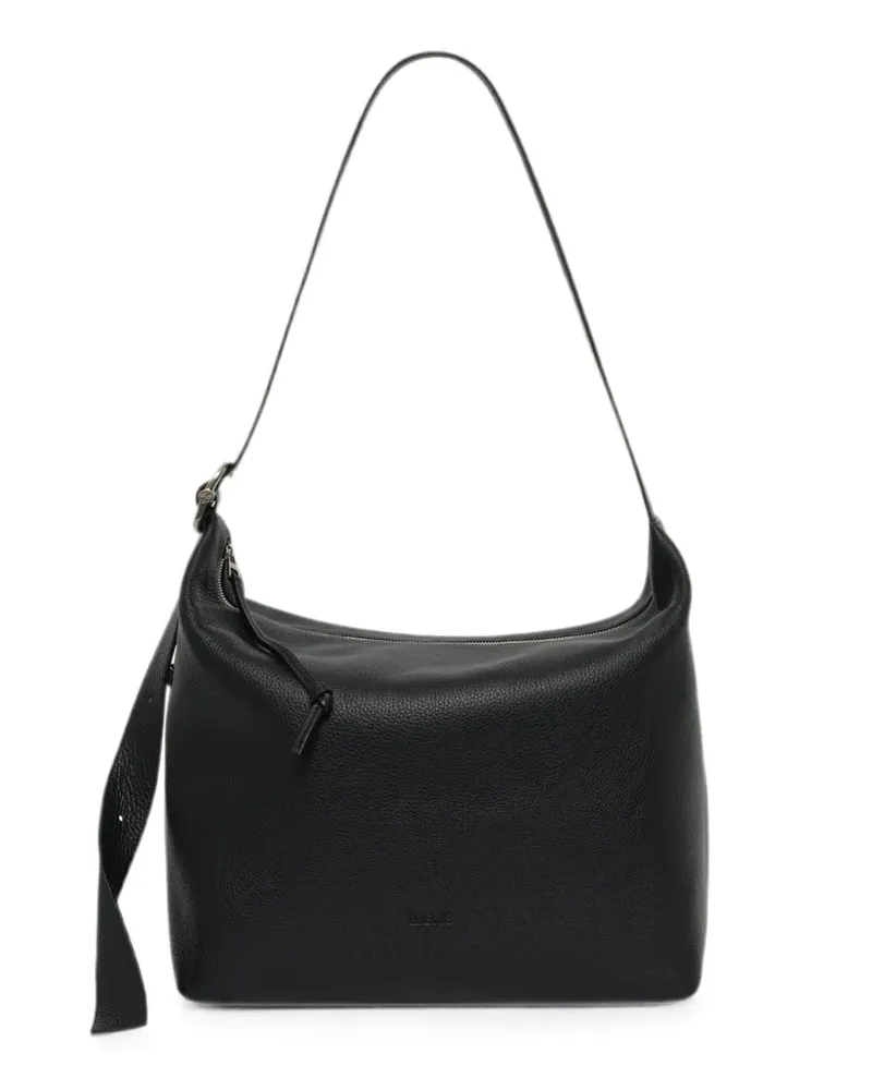 Loewe Großer Loop Tote Bag mit verstellbarem Riemen - Schwarz Schwarz