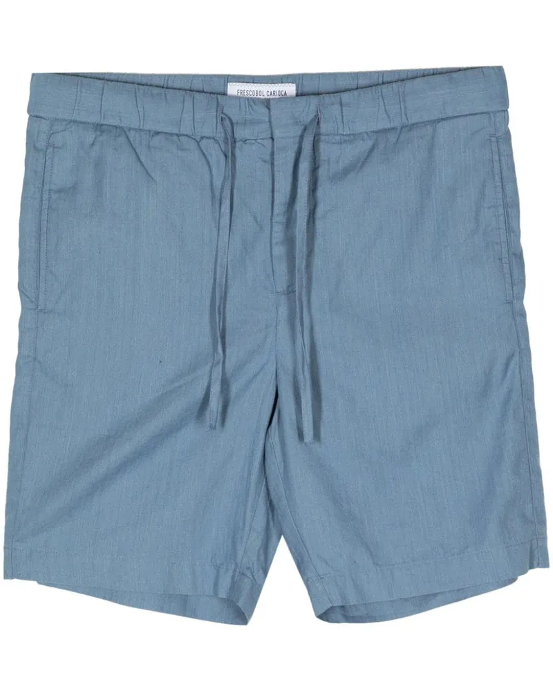 Frescobol Carioca Felipe Shorts mit Kordelzug Blau