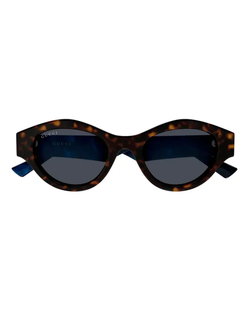Gucci Sonnenbrille in Schildpattoptik - Braun Braun