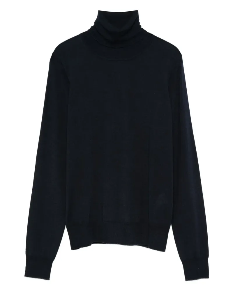 P.A.R.O.S.H. P.A.R.O H. Pullover mit Rollkragen - Blau Blau